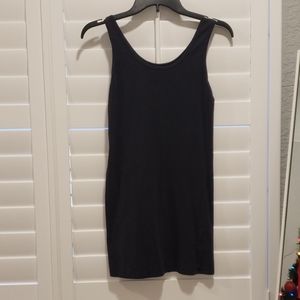 Dark blue beach dress